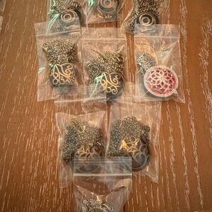 9 diffuser necklaces lot 2